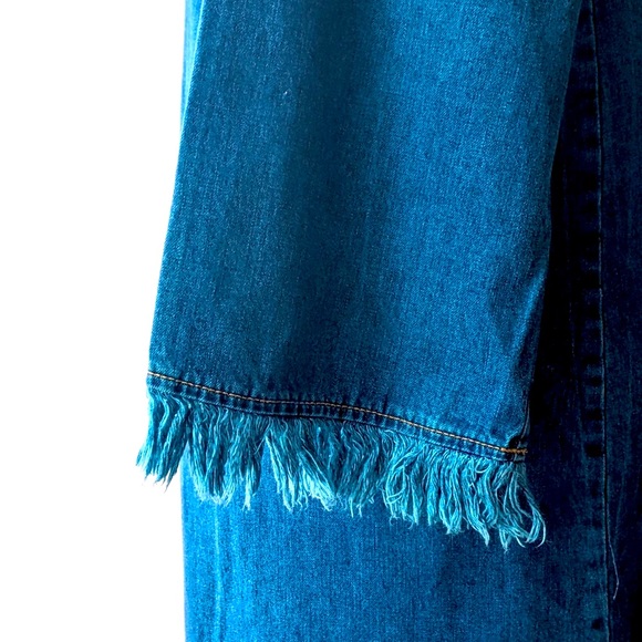 NWOT Artisan Denim  Womens long sleeve maxi dress size XL - Picture 5 of 9